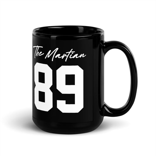 The Martian 89 - Black Glossy Mug