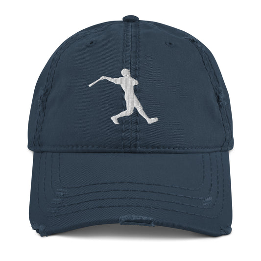 Aaron Judge Swing Logo Distressed Hat