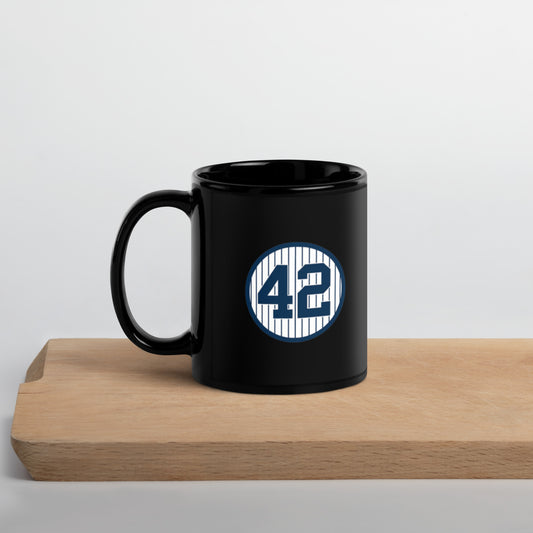 42 Coffee is for Closers Black Glossy Mug