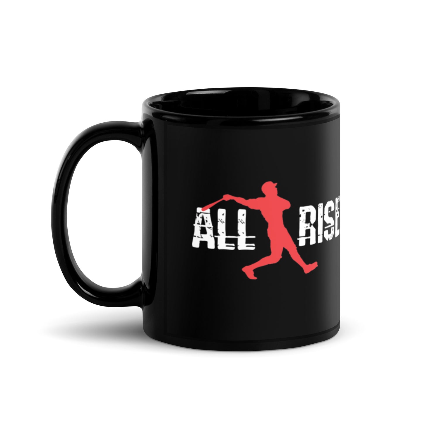 All Rise v2 Black Glossy Mug